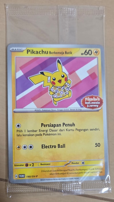 PSA10】バティックシャツを着たピカチュウ (フラワーピカチュウ柄) P PSA10】バティックシャツを着たピカチュウ (フラワーピカチュウ柄) P