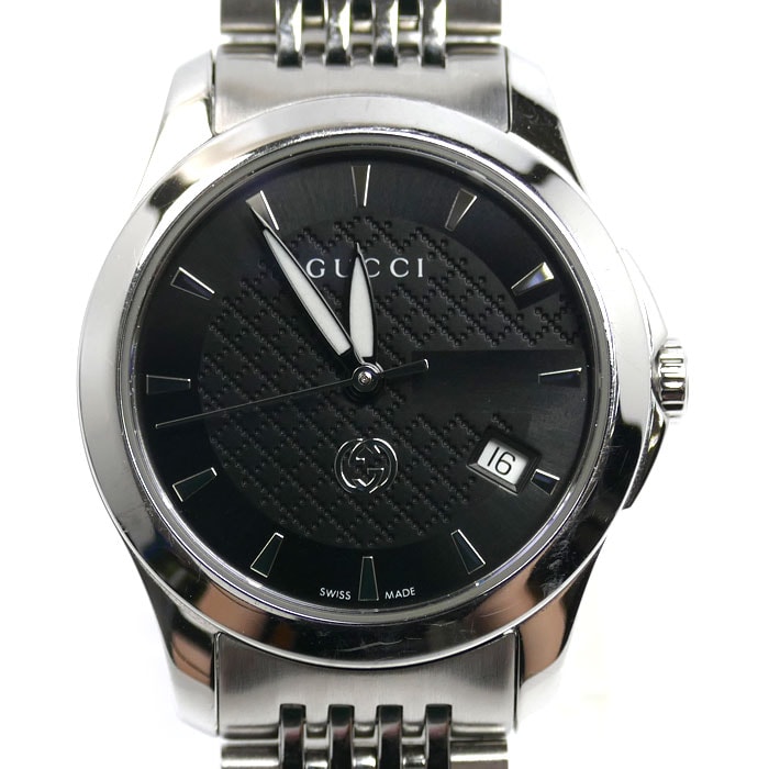 GUCCI グッチ Gタイムレス 腕時計 電池式 YA1265006/126.5 レディース【中古】