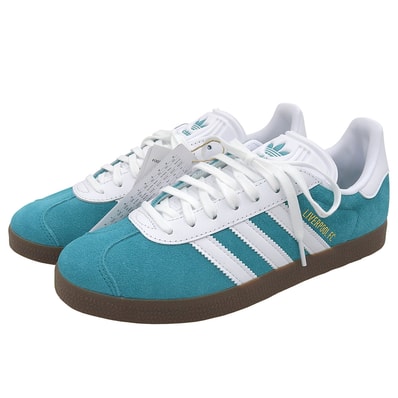 アディダス 未使用 Gazelle Liverpool FC スニーカー シューズ メンズ グリーン ホワイト US 7 25cm JR4159 US 7