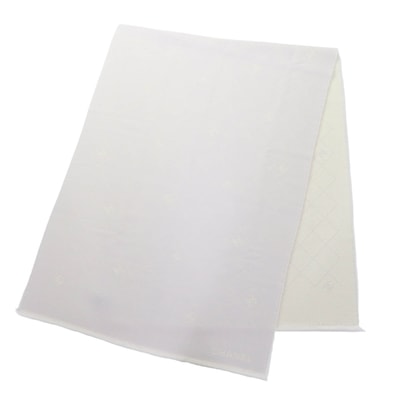 美品 シャネル ショール グレー レディース