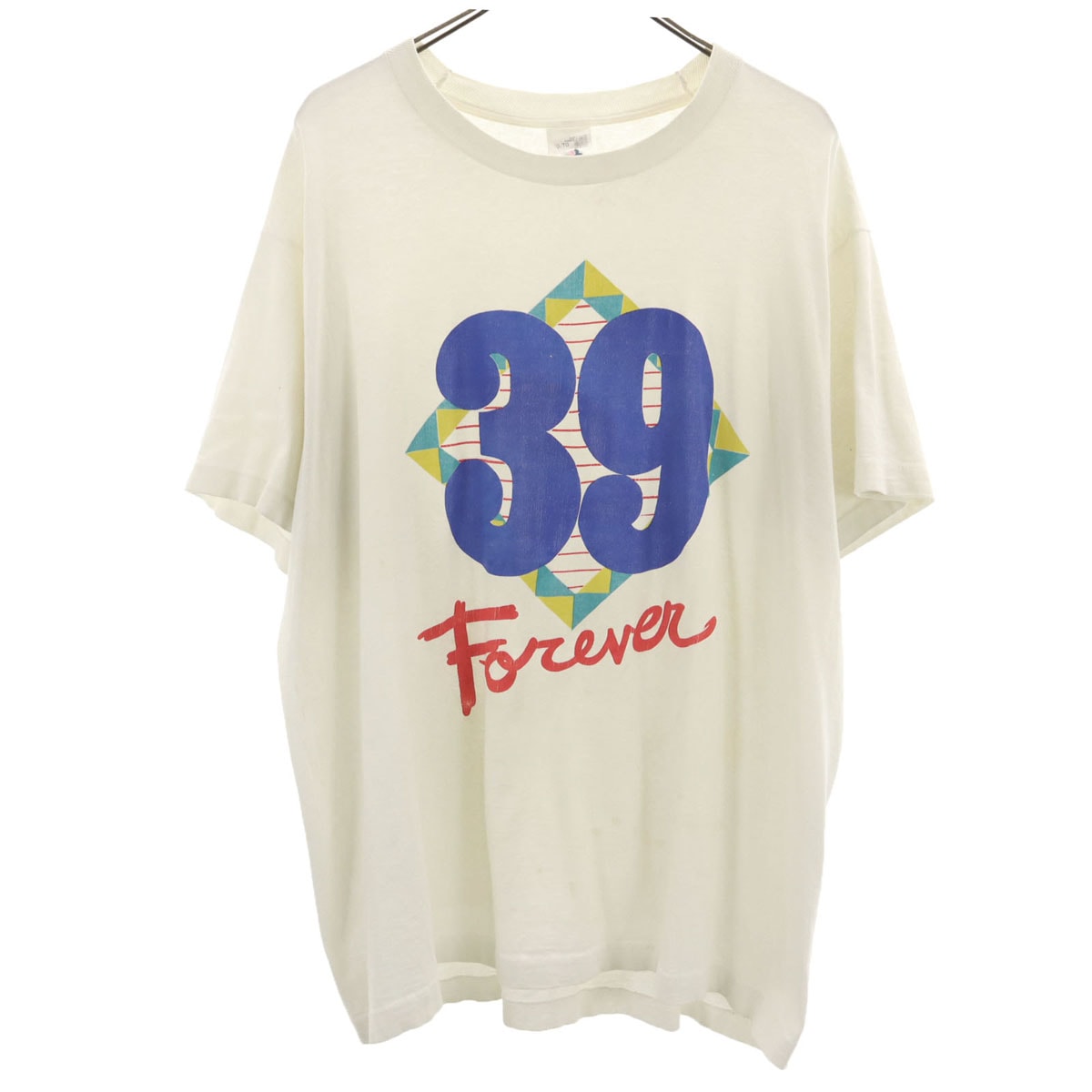 FRUIT OF THE LOOM フルーツオブザルーム 90s カナダ製 オールド 半袖 Tシャツ XL オフホワイト シングルステッチ