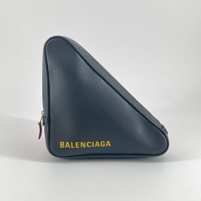 BALENCIAGA(バレンシアガ) トライアングル クラッチバッグ 476976 ポシェット ブラック