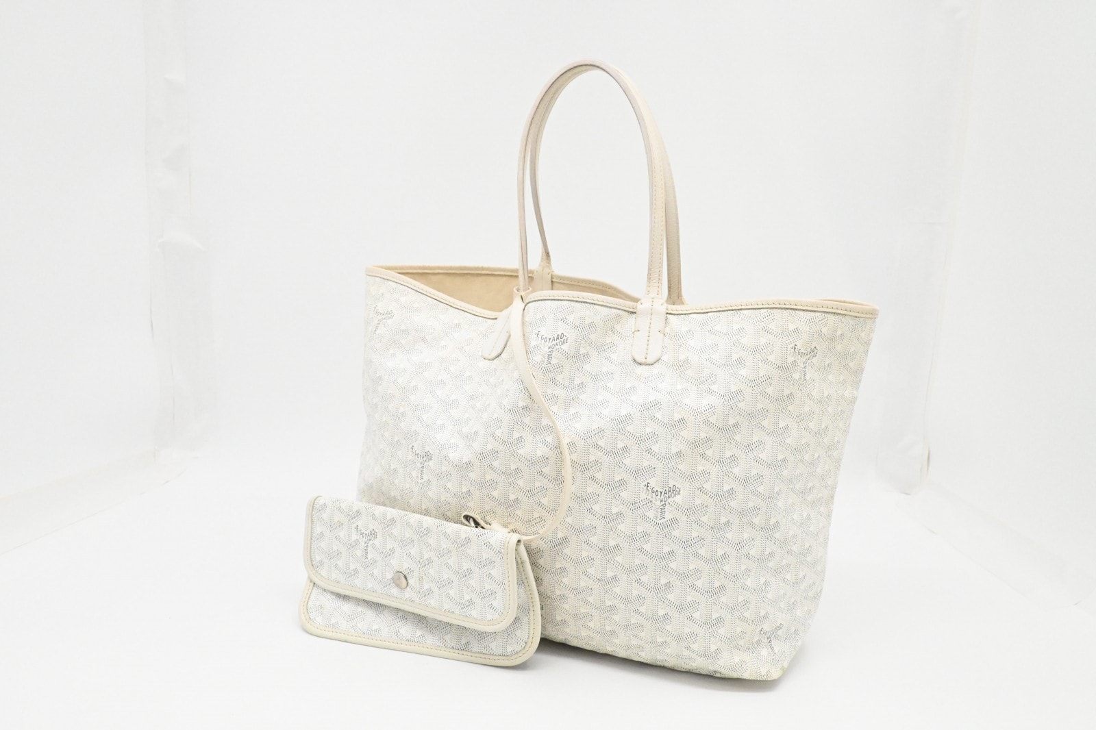 ゴヤール　サンルイ　PM　トートバッグ　ゴヤ―ディンキャンバス