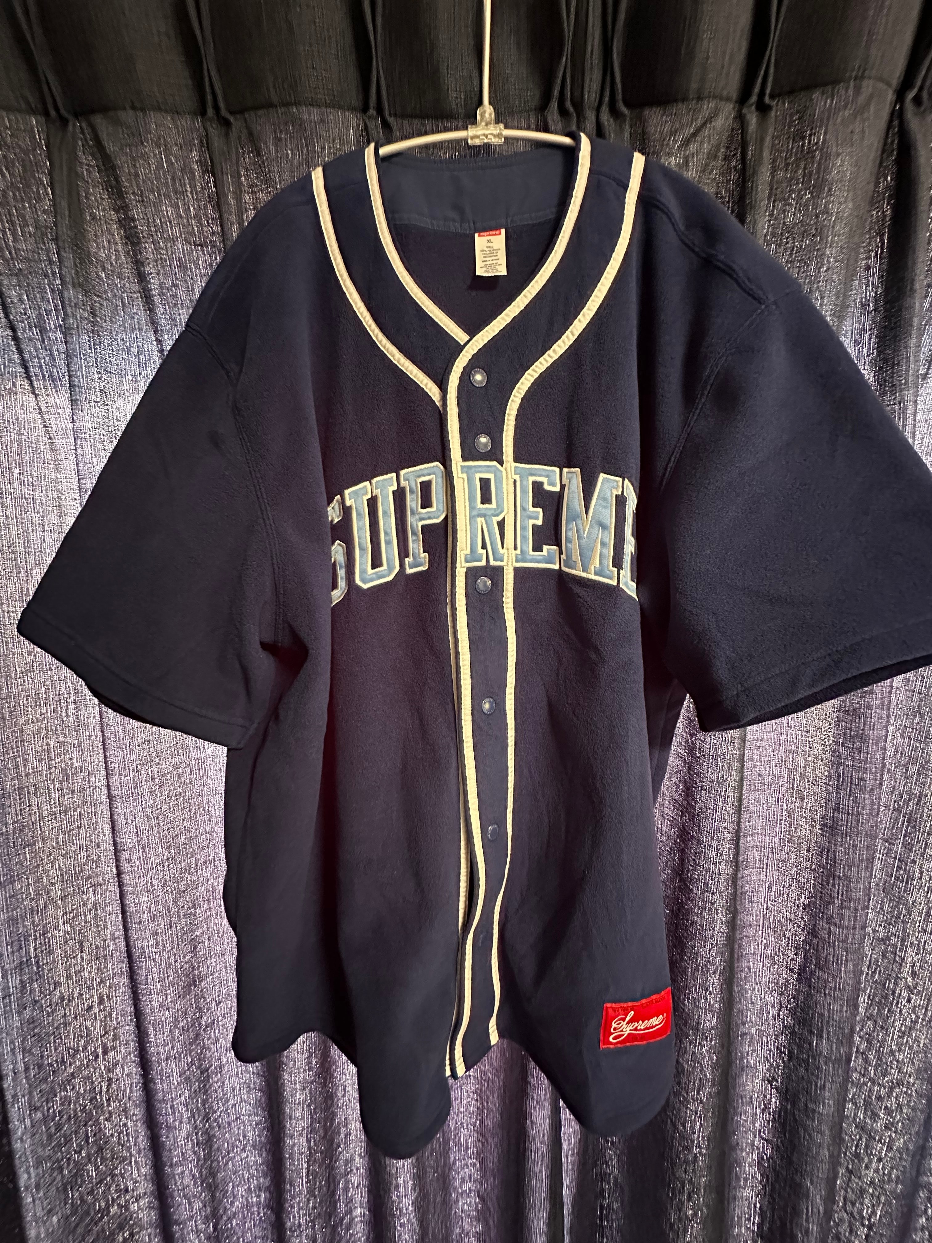 Supreme Polartec Baseball Jersey 