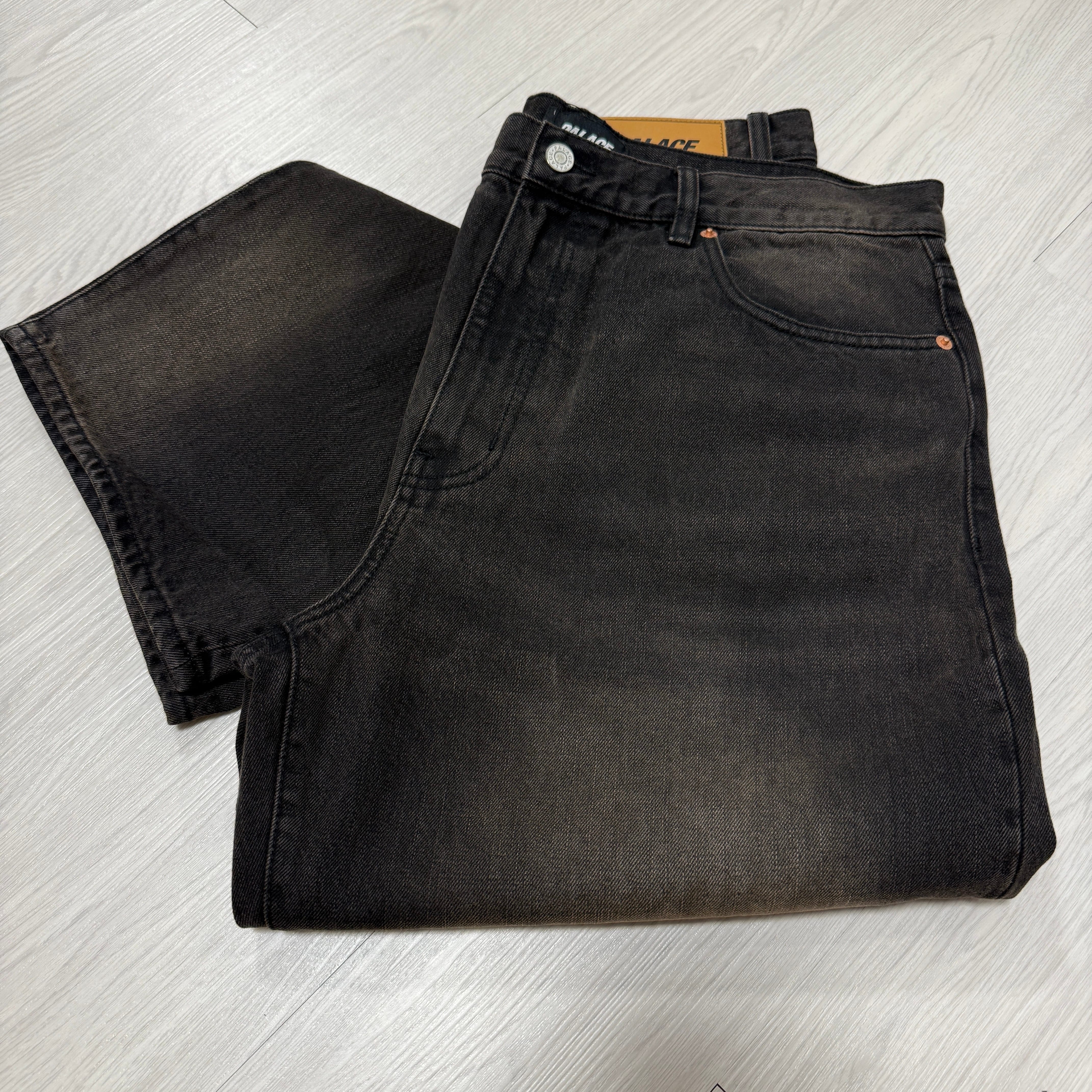 PALACE P90 Baggy Jean "Wash Black"