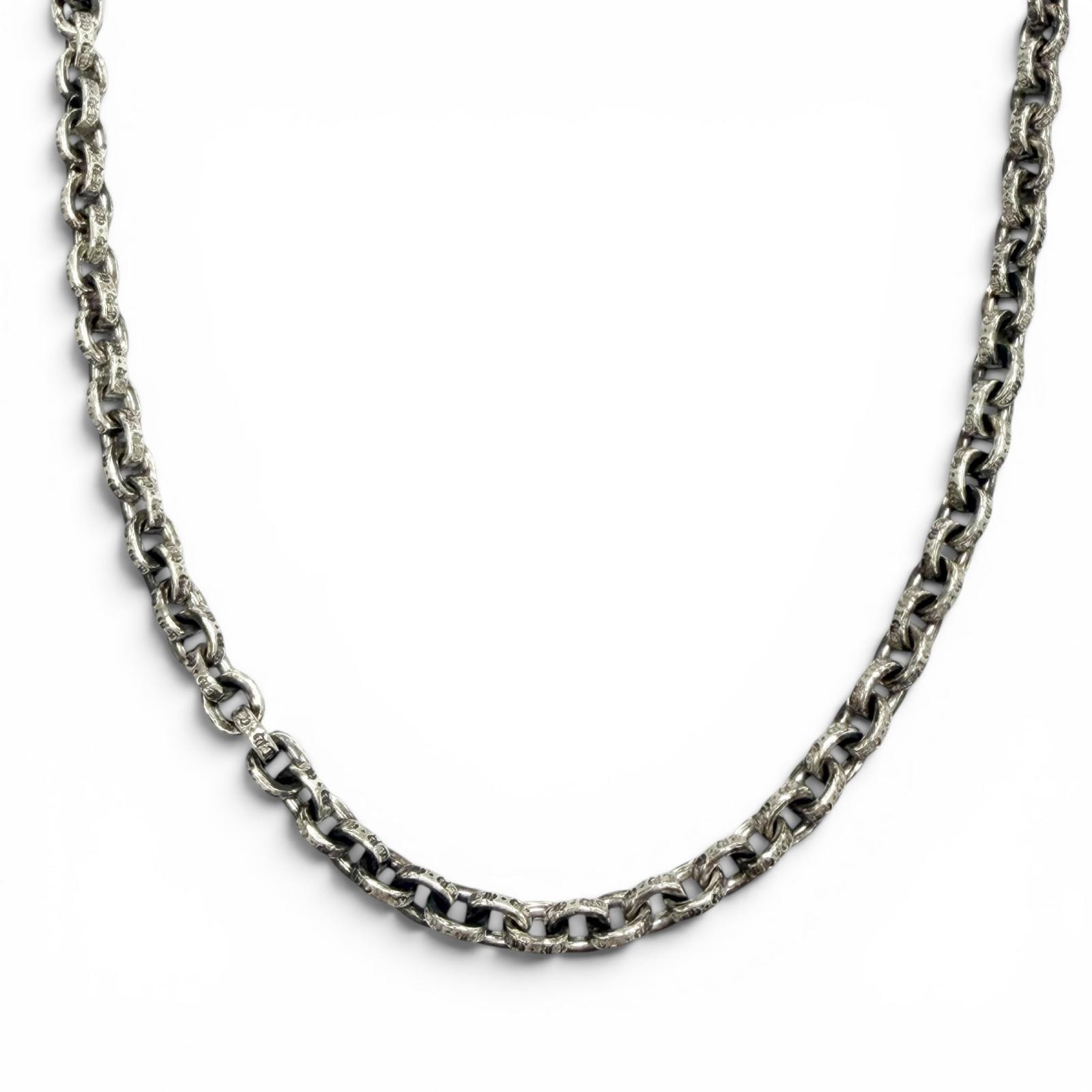 Chrome Hearts Paper Chain Necklace "Silver"