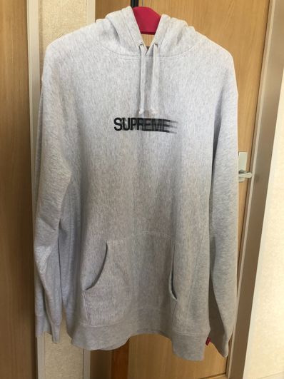 Supreme Motion Logo Hooded Sweatshirt "Grey" (20SS)