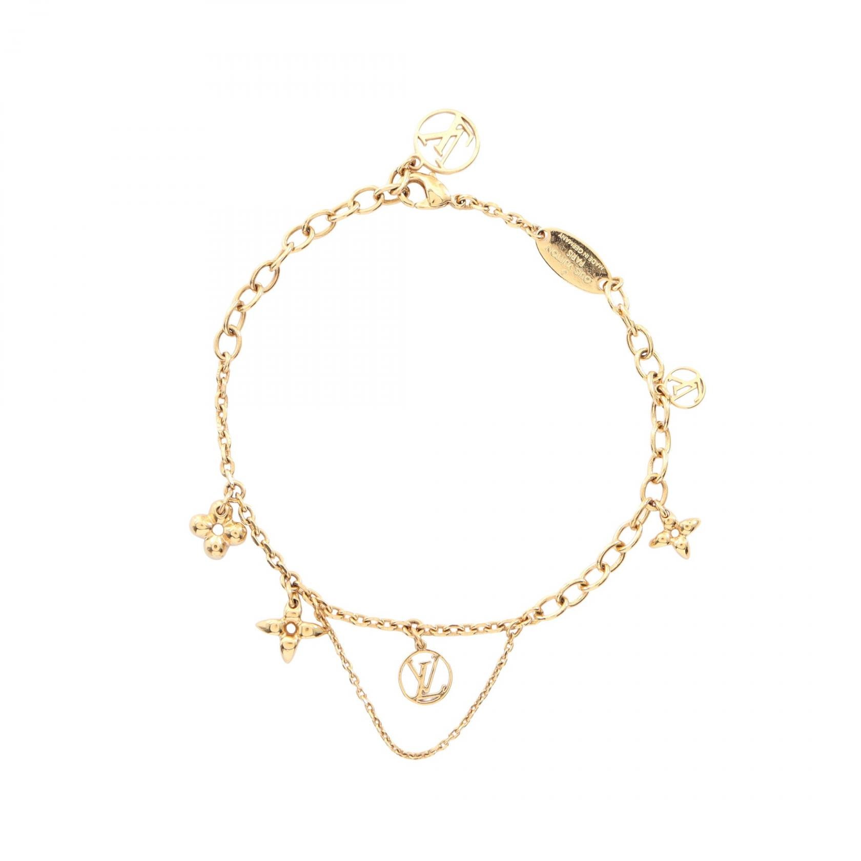 Louis Vuitton Blooming Supple Bracelet "Gold"
