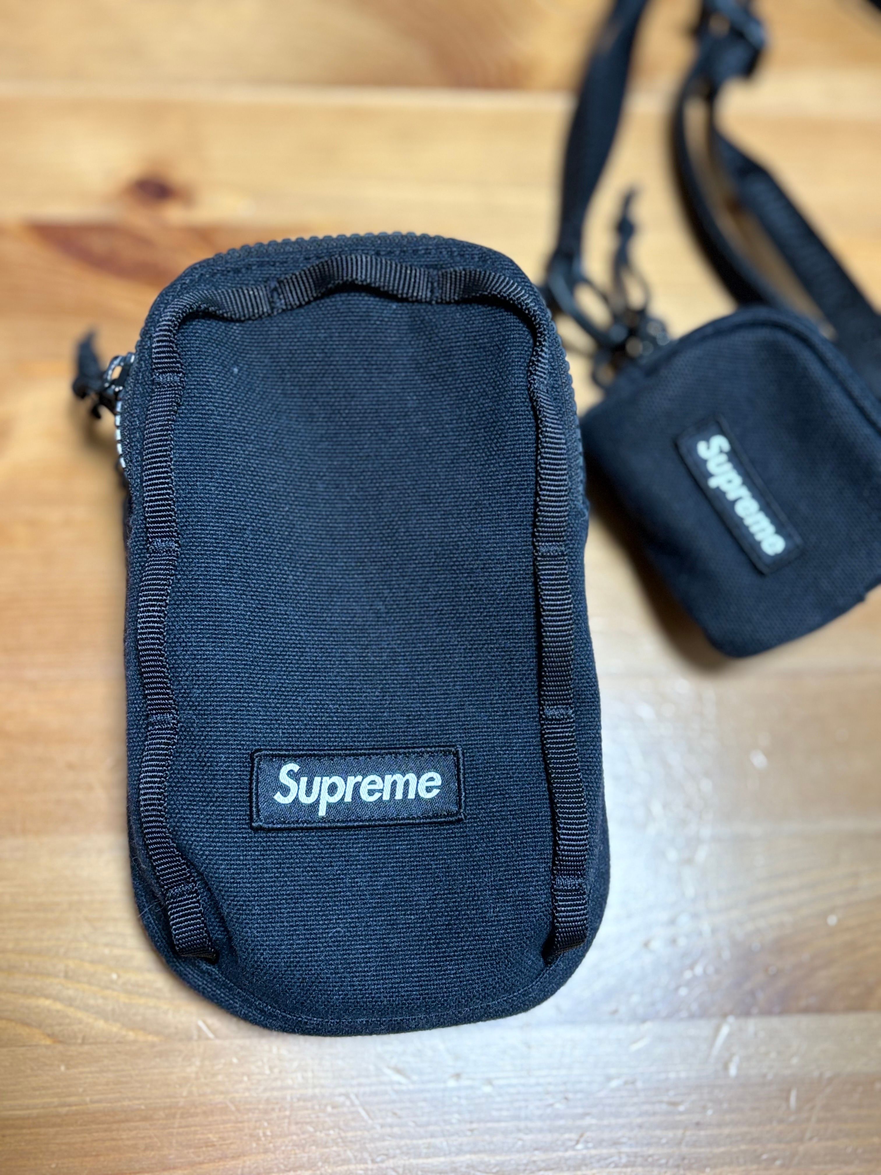 Supreme 25SS Camera Bag + Mini Pouch "Black"