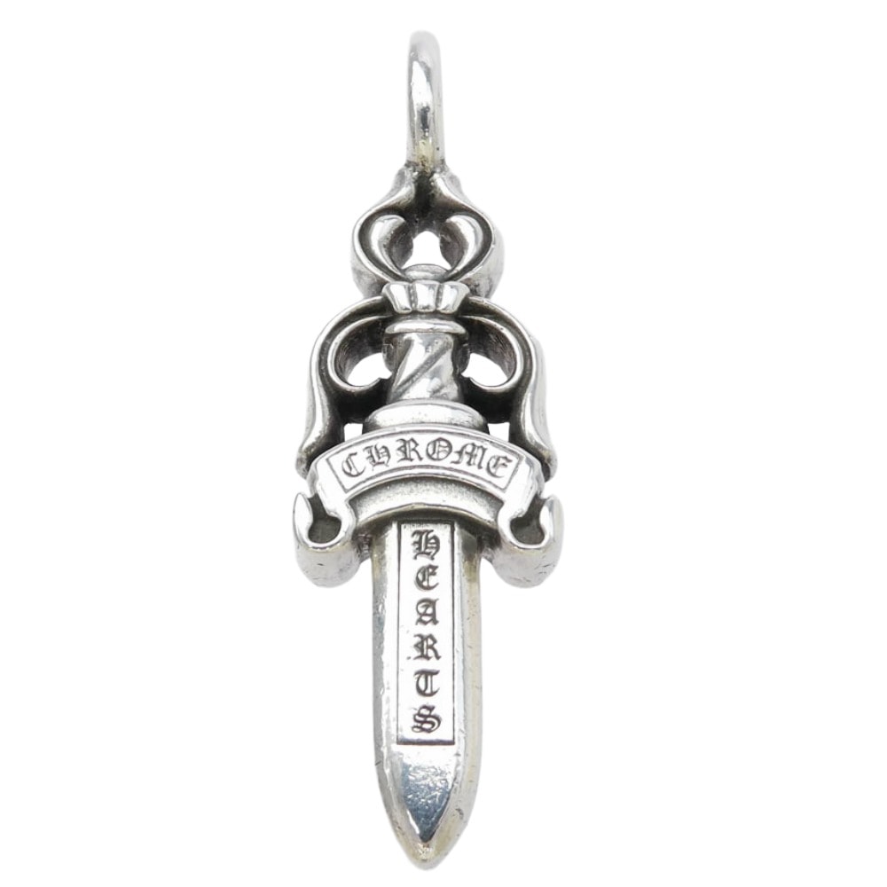 Chrome Hearts Double Dagger Pendant "Silver"