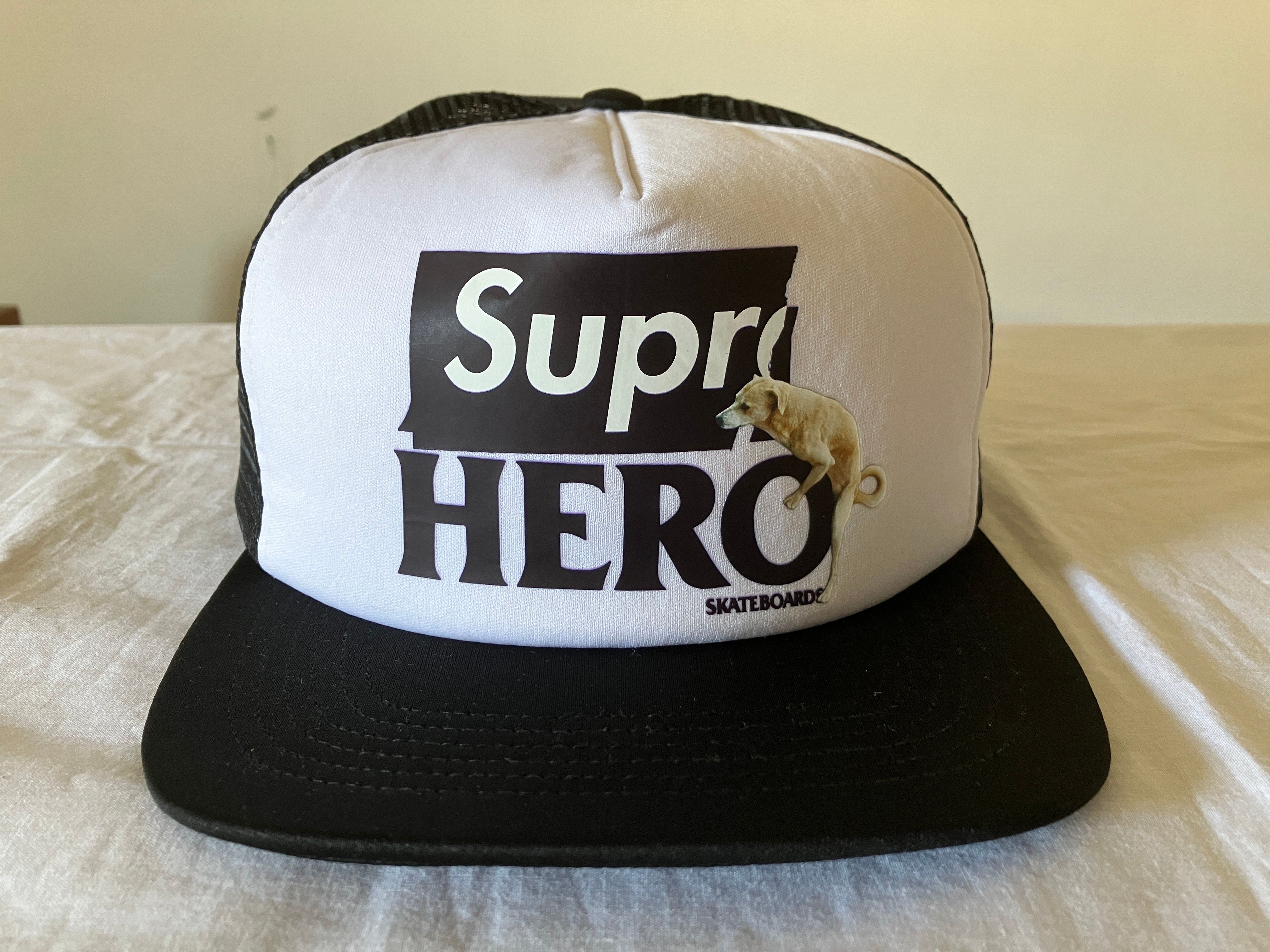 Supreme / ANTIHERO Mesh Back 5-Panel "Black"