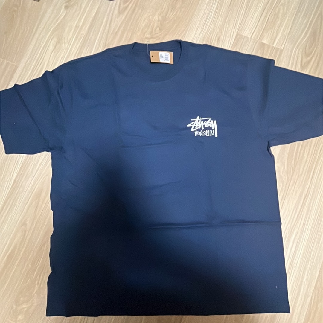 Stussy Stock Honolulu Tee "ネイビー"