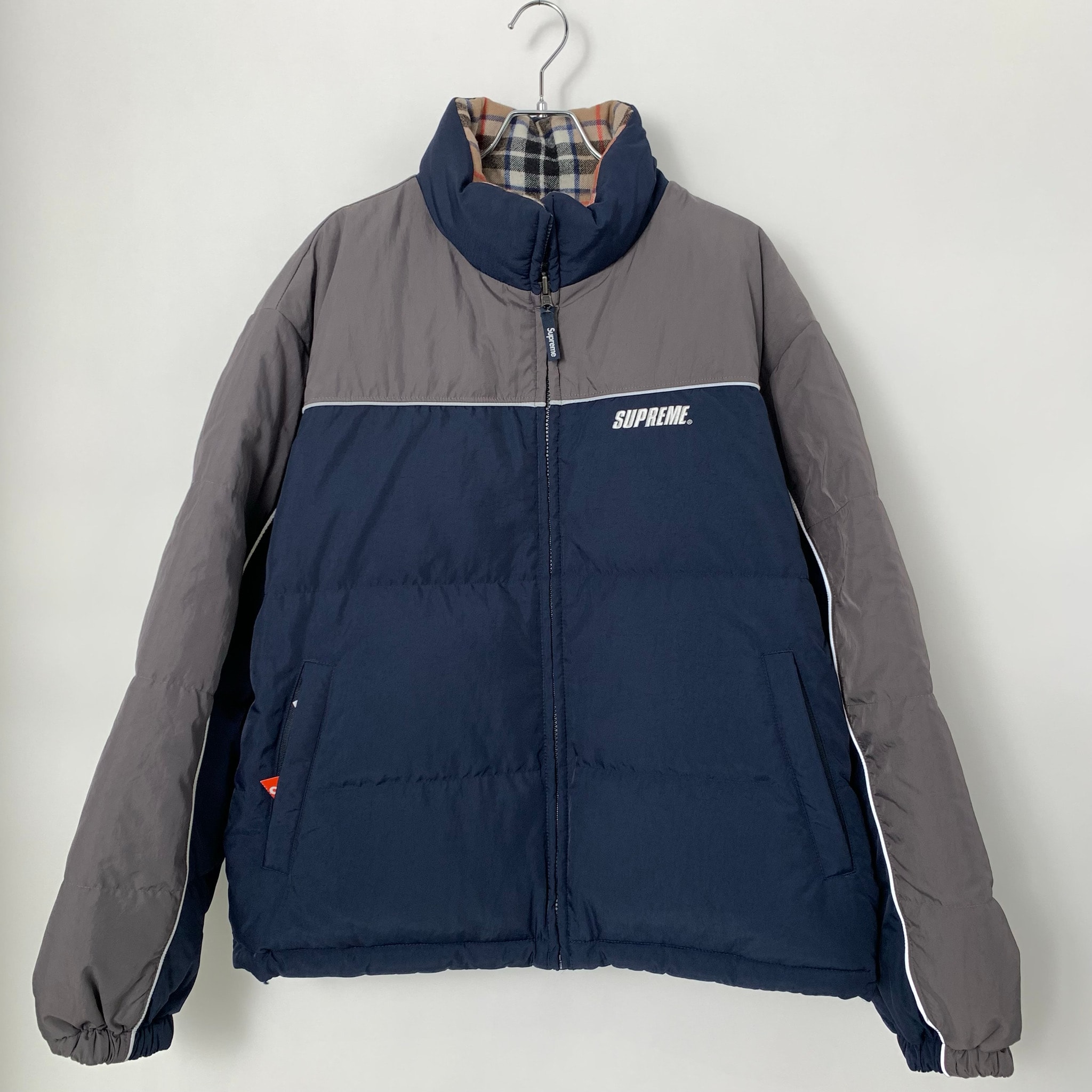 Supreme Reversible Puffer Jacket "Navy"