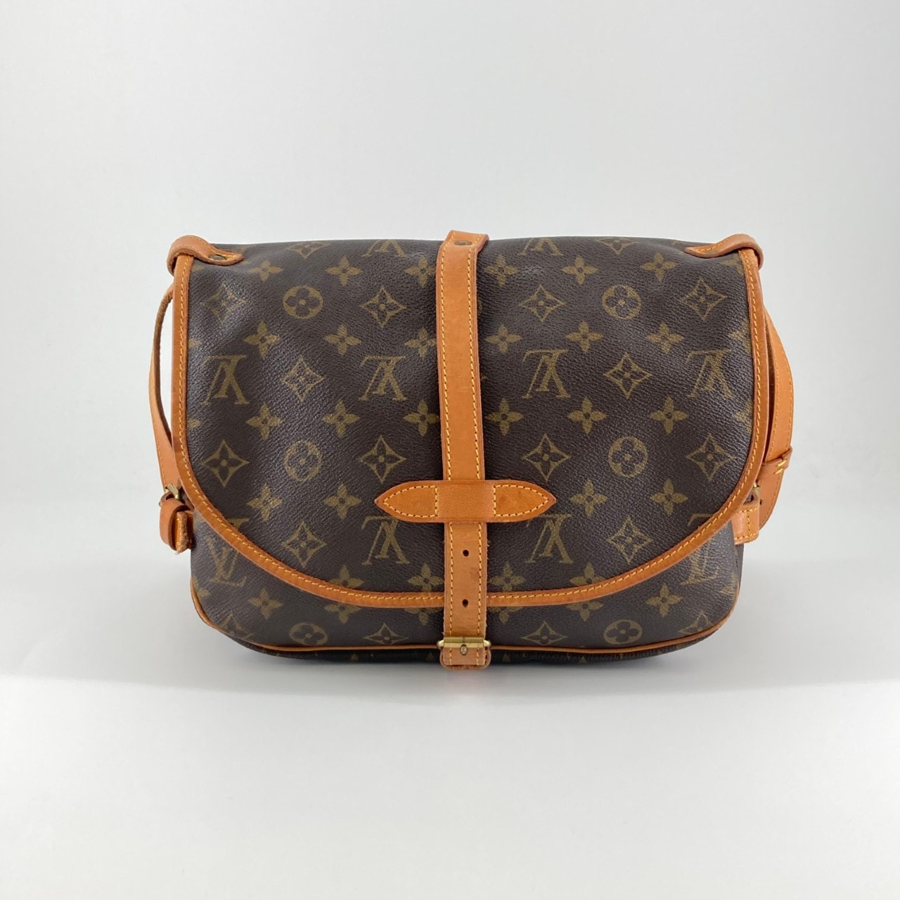 LOUIS VUITTON(ルイ・ヴィトン) ソミュール30 M42256 ショルダーバッグ ブラウン
