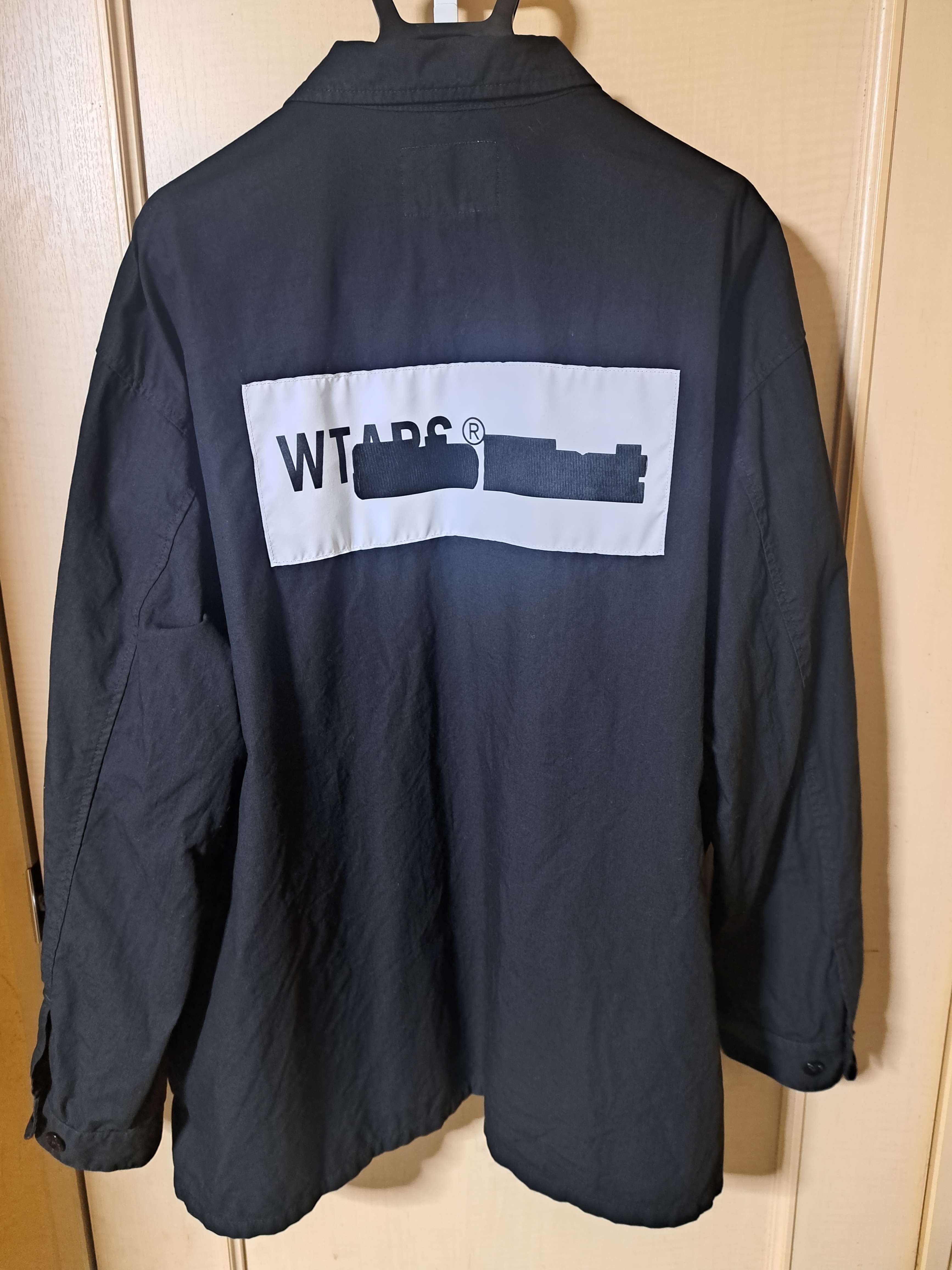 WTAPS Jmod 02 / LS / Cotton. Ripstop "Black" 251WVDT-SHM02