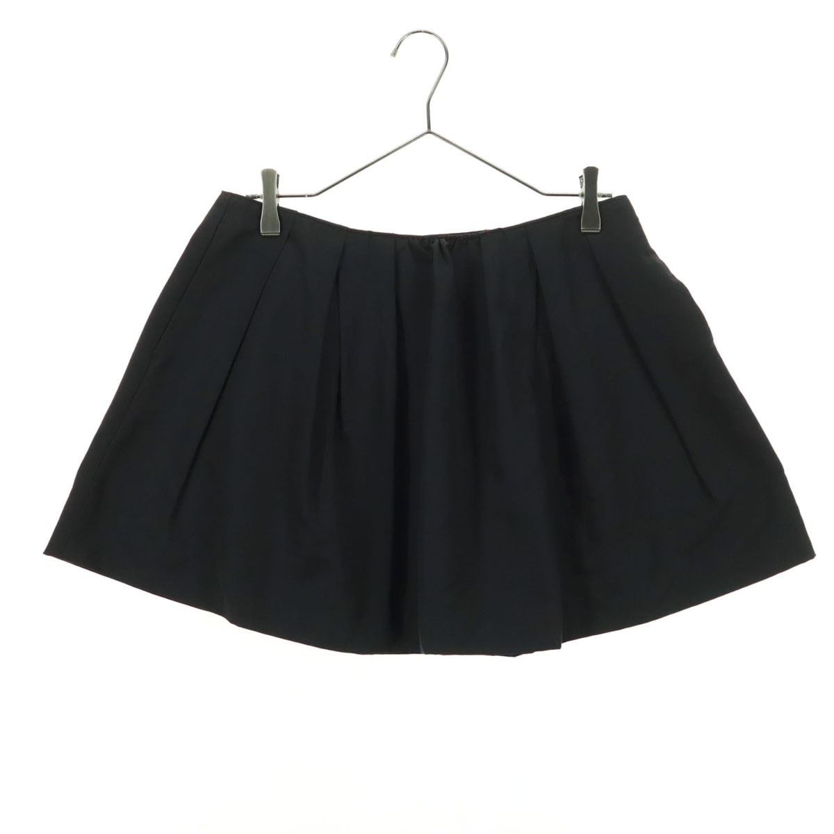 美品 JOURNAL STANDARD ジャーナルスタンダード 日本製 ミニ丈 スカート 38 ブラック バックジップ