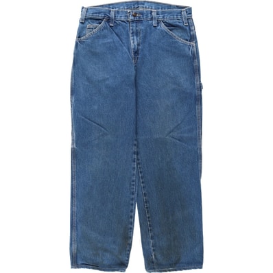 古着 ディッキーズ Dickies Relaxed Fit デニムペインターパンツ メンズw32相当/rab181056