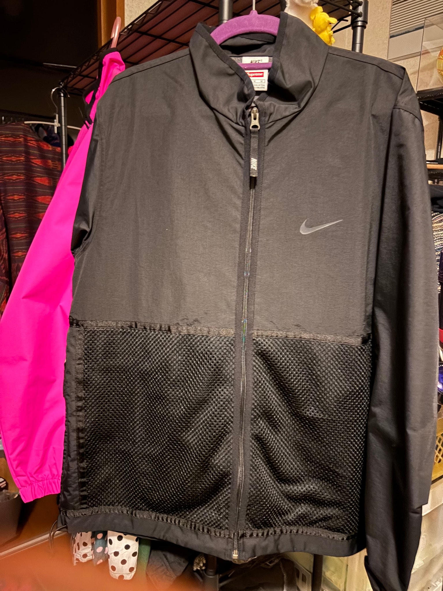 Supreme x Nike Trail Running Jacket "Black"