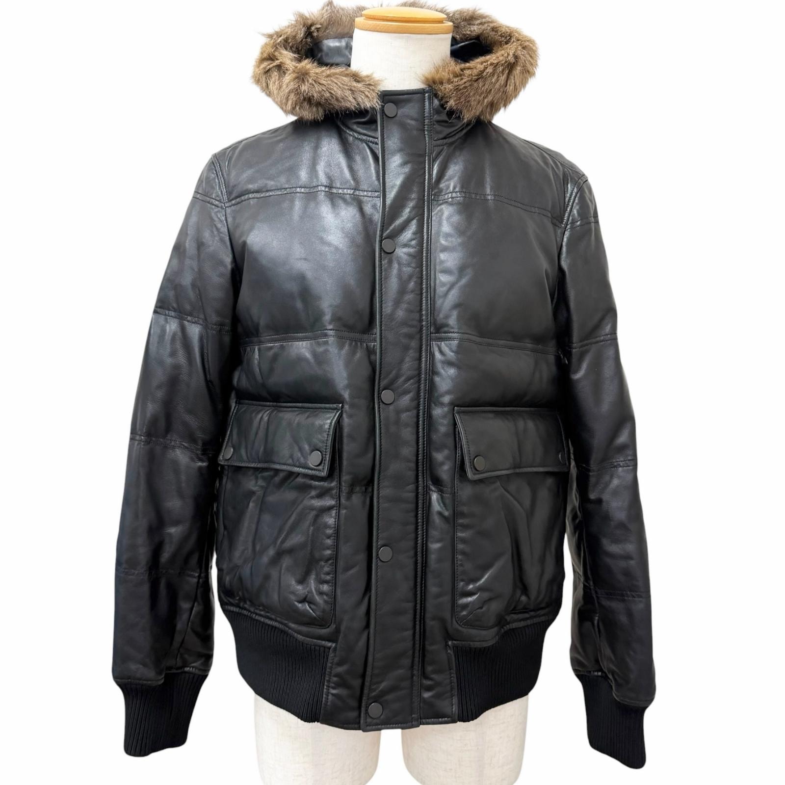 美品 ダンヒル ダウンジャケット ブラック メンズ OS(R fit)
