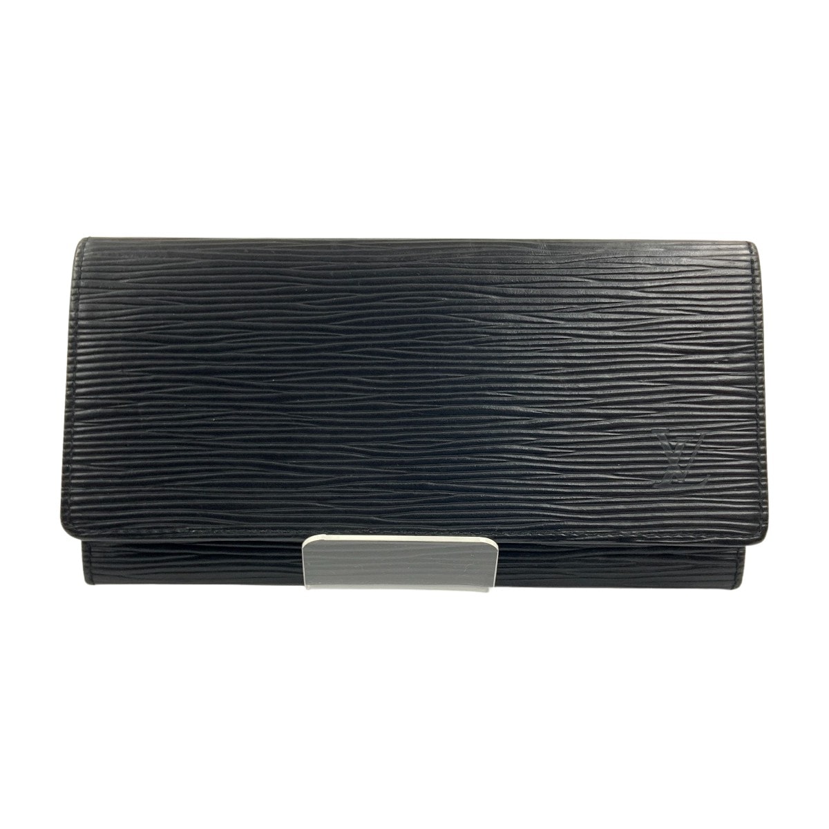 〇〇LOUIS VUITTON ルイヴィトン エピ 二つ折り財布 ブラック 現状渡し ジャンク品