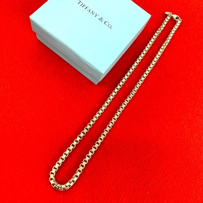 TIFFANY&Co. ティファニー ベネチアン ネックレス シルバー925 ネックレス シルバー
480-5