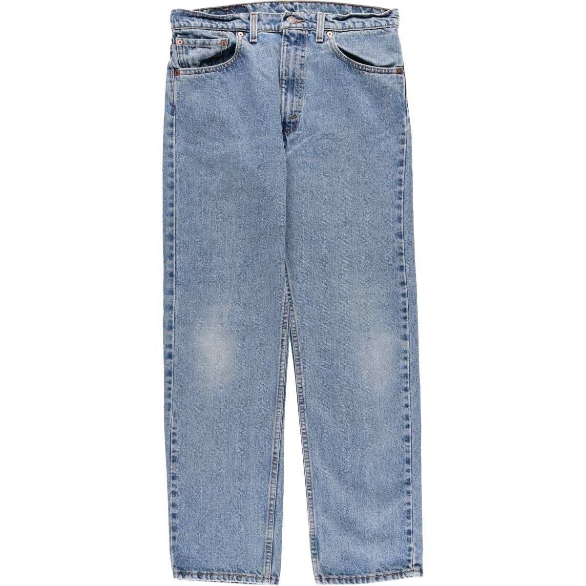 古着 90年代 リーバイス Levi's 505 STRAIGHT LEG REGULAR FIT テーパードデニムパンツ USA製 メンズw33相当 ヴィンテージ/eaa566627