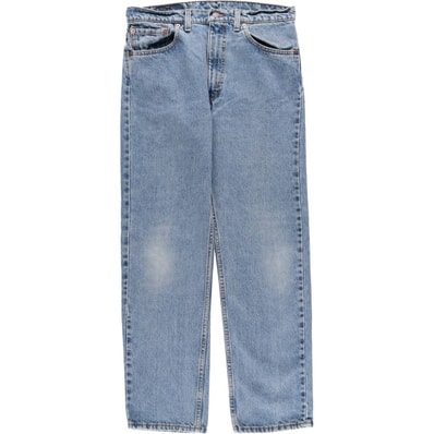 古着 90年代 リーバイス Levi's 505 STRAIGHT LEG REGULAR FIT テーパードデニムパンツ USA製 メンズw33相当 ヴィンテージ/eaa566627
