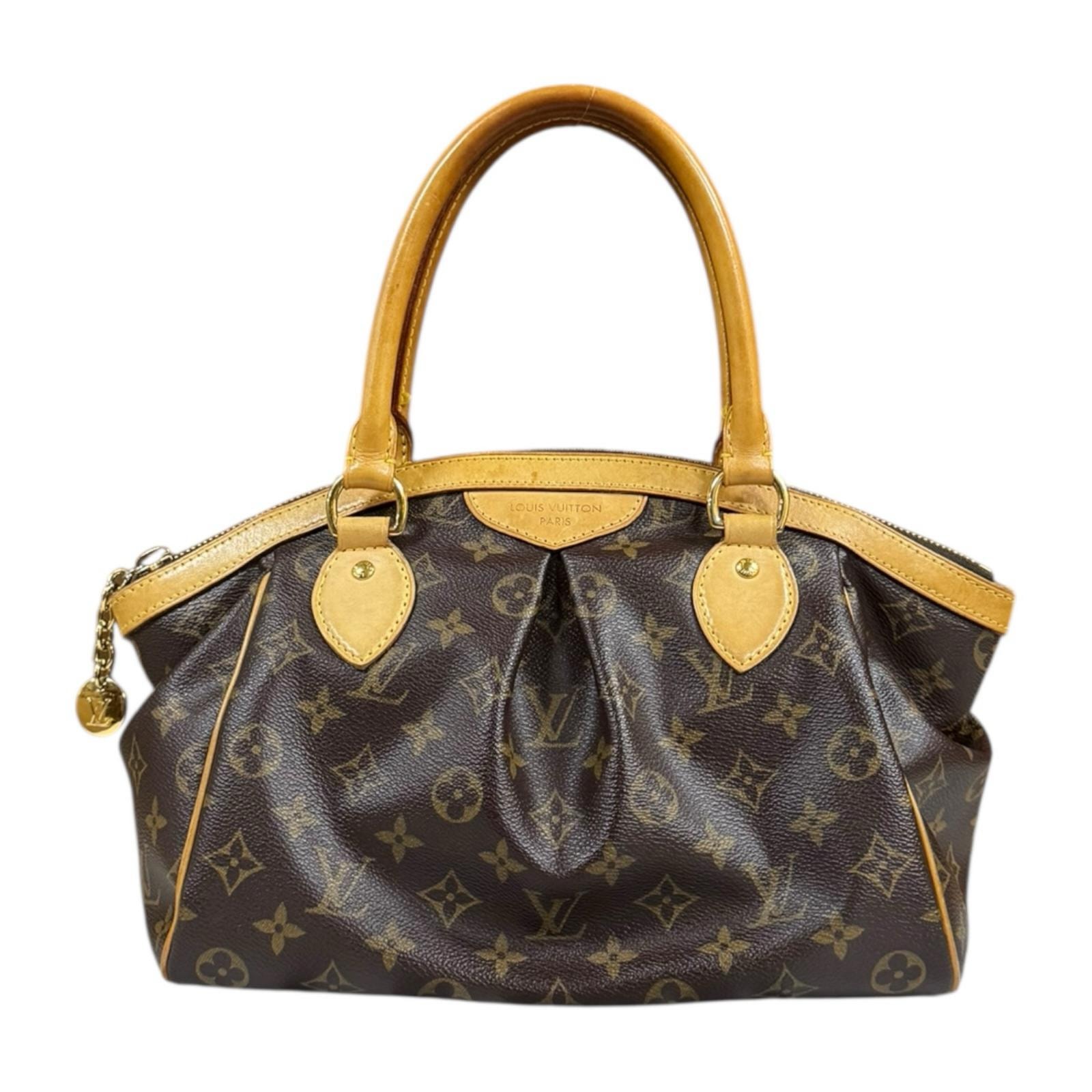 ルイヴィトン ティボリPM モノグラム ハンドバッグ モノグラムキャンバス M40143 ブラウン レディース LOUIS VUITTON  中古
