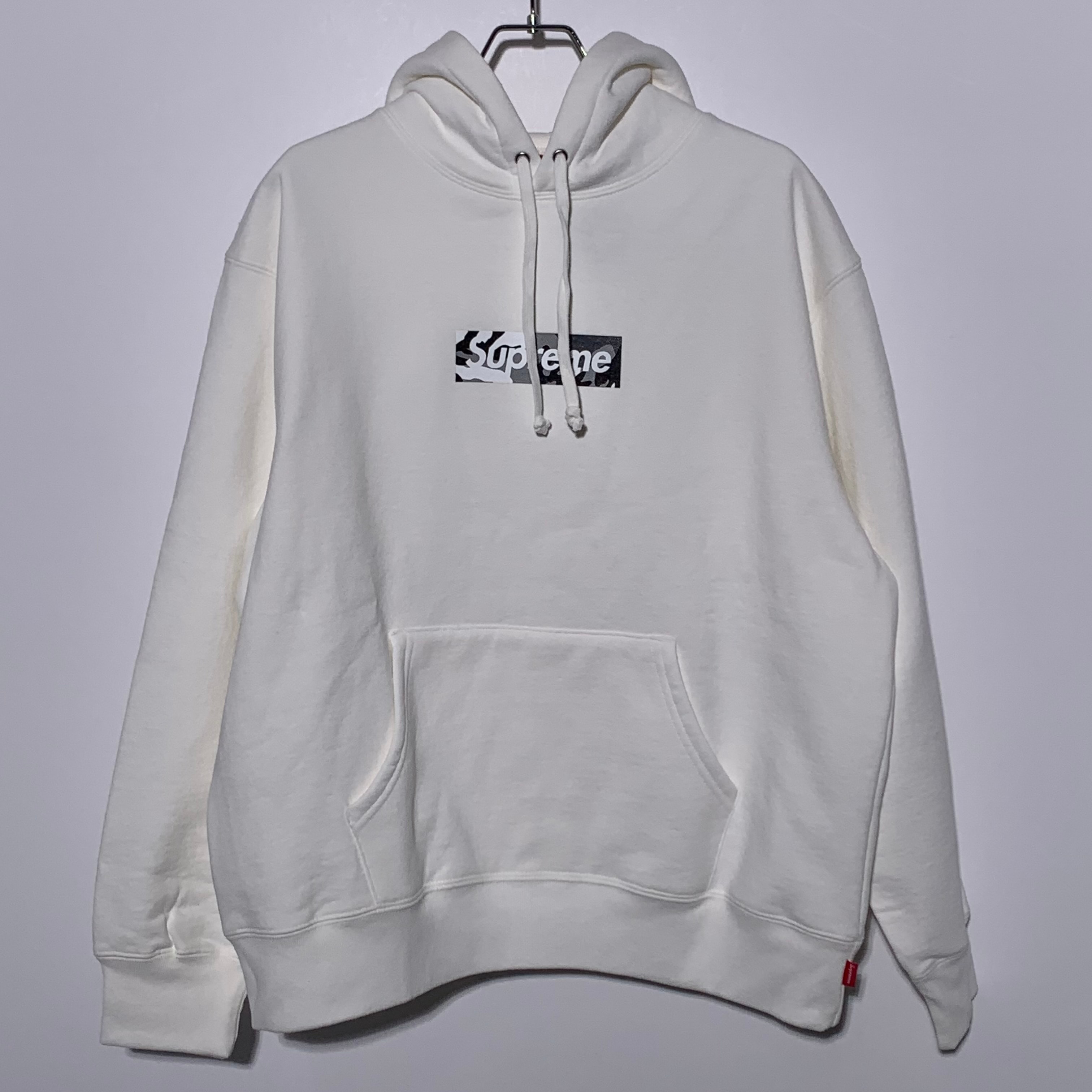 Supreme Miami Box Logo Hooded Sweatshirt "White"