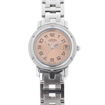 HERMES エルメス クリッパー CL4.210 レディース 腕時計