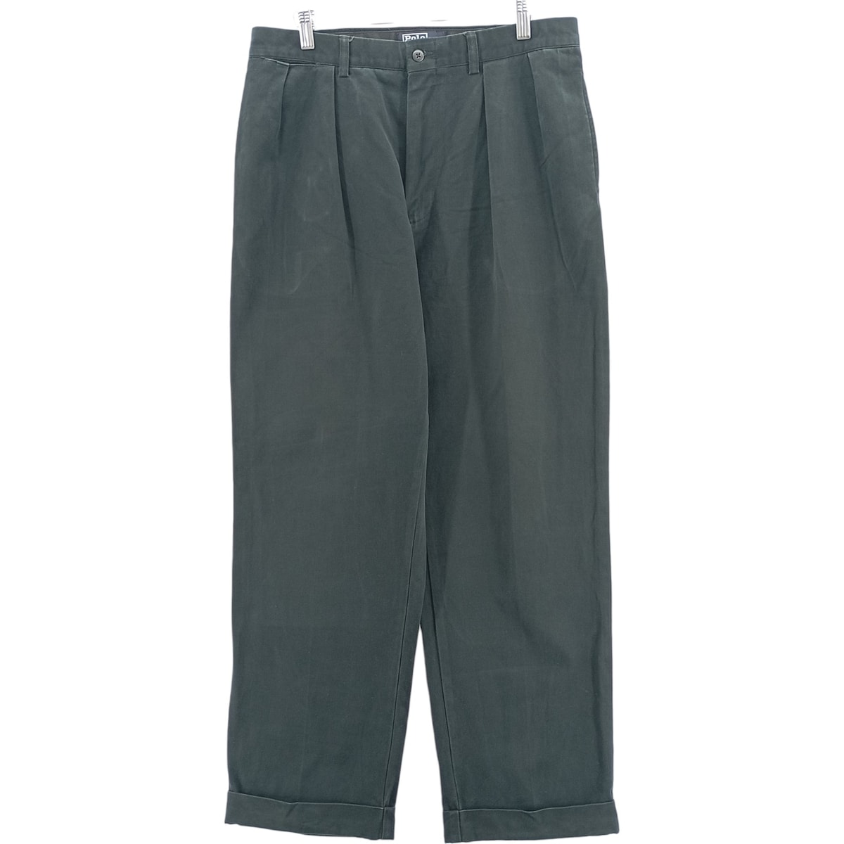 古着 ラルフローレン Ralph Lauren POLO by Ralph Lauren ツータック チノパンツ メンズw33相当/eaa419789