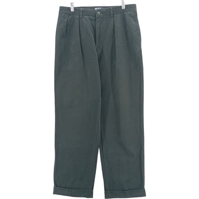 古着 ラルフローレン Ralph Lauren POLO by Ralph Lauren ツータック チノパンツ メンズw33相当/eaa419789