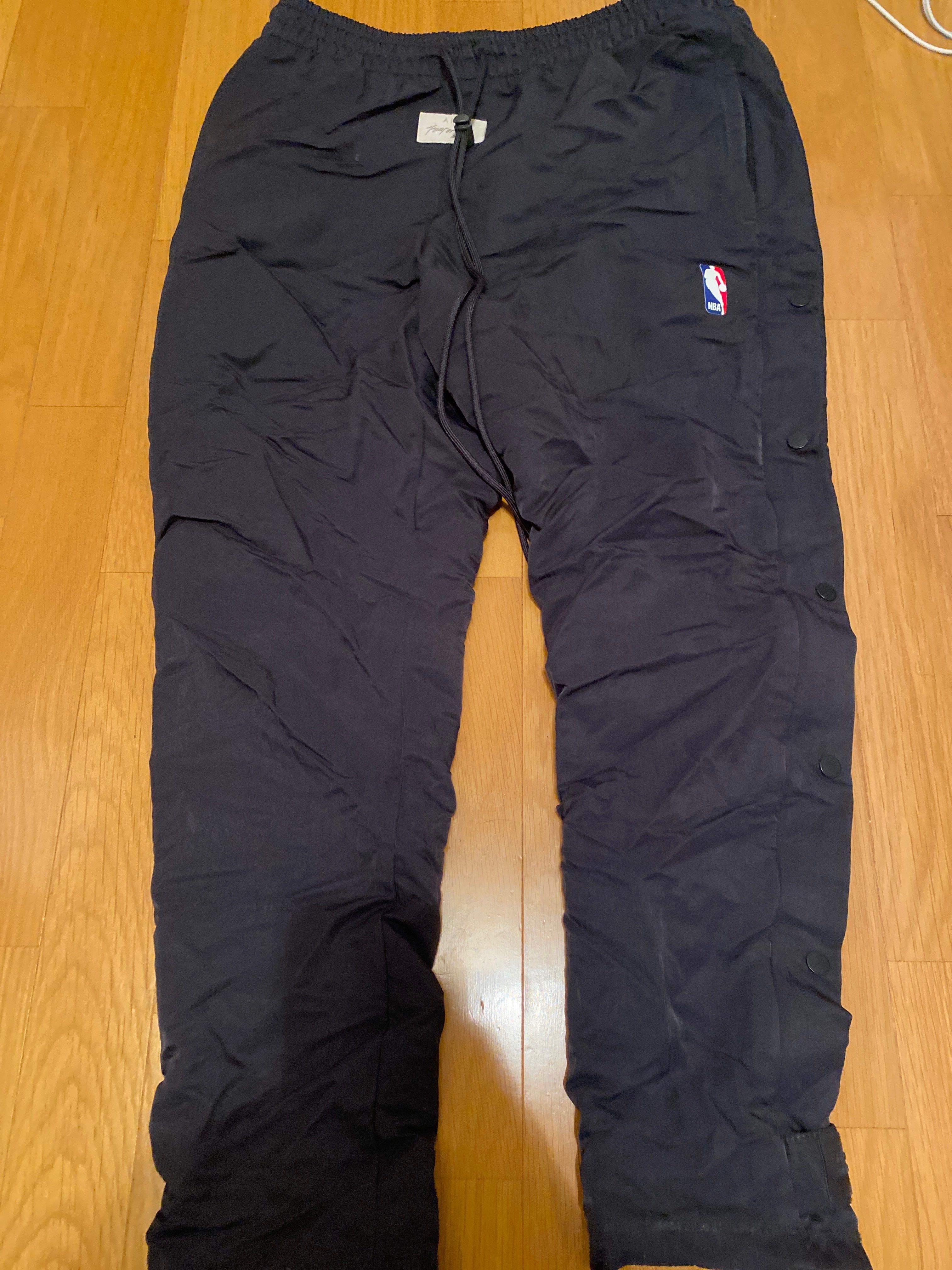 FEAR OF GOD / Nike Nylon Warm Up Pants "Off Noir"