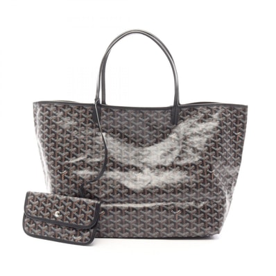 ゴヤール GOYARD サンルイGM トートバッグ バッグ PVCコーティングキャンバス レザー レディース ブラック系 / マルチカラー 【中古】
