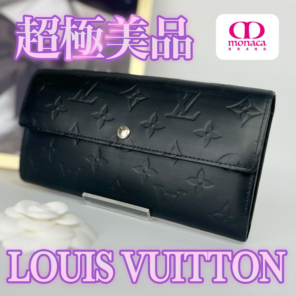 超極美品 LOUIS VUITTON ポルトフォイユサラ 長財布