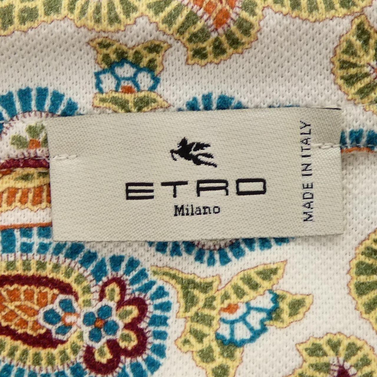 C (やや傷や汚れあり)】エトロ ETRO ポロシャツ Mの中古ハイブランド品