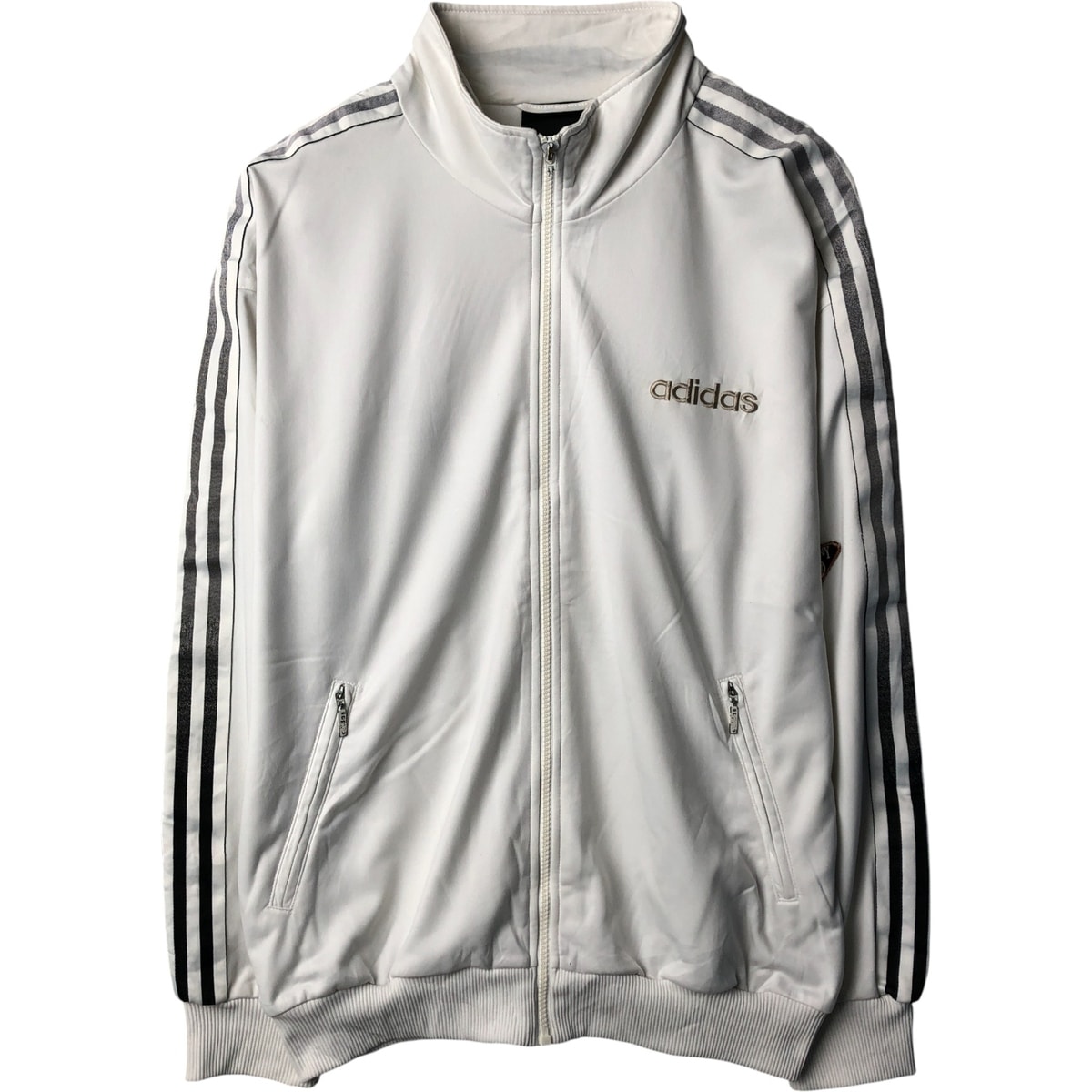 古着 90年代 アディダス adidas バックロゴ ジャージ トラックジャケット メンズM相当 ヴィンテージ/eaa594466
