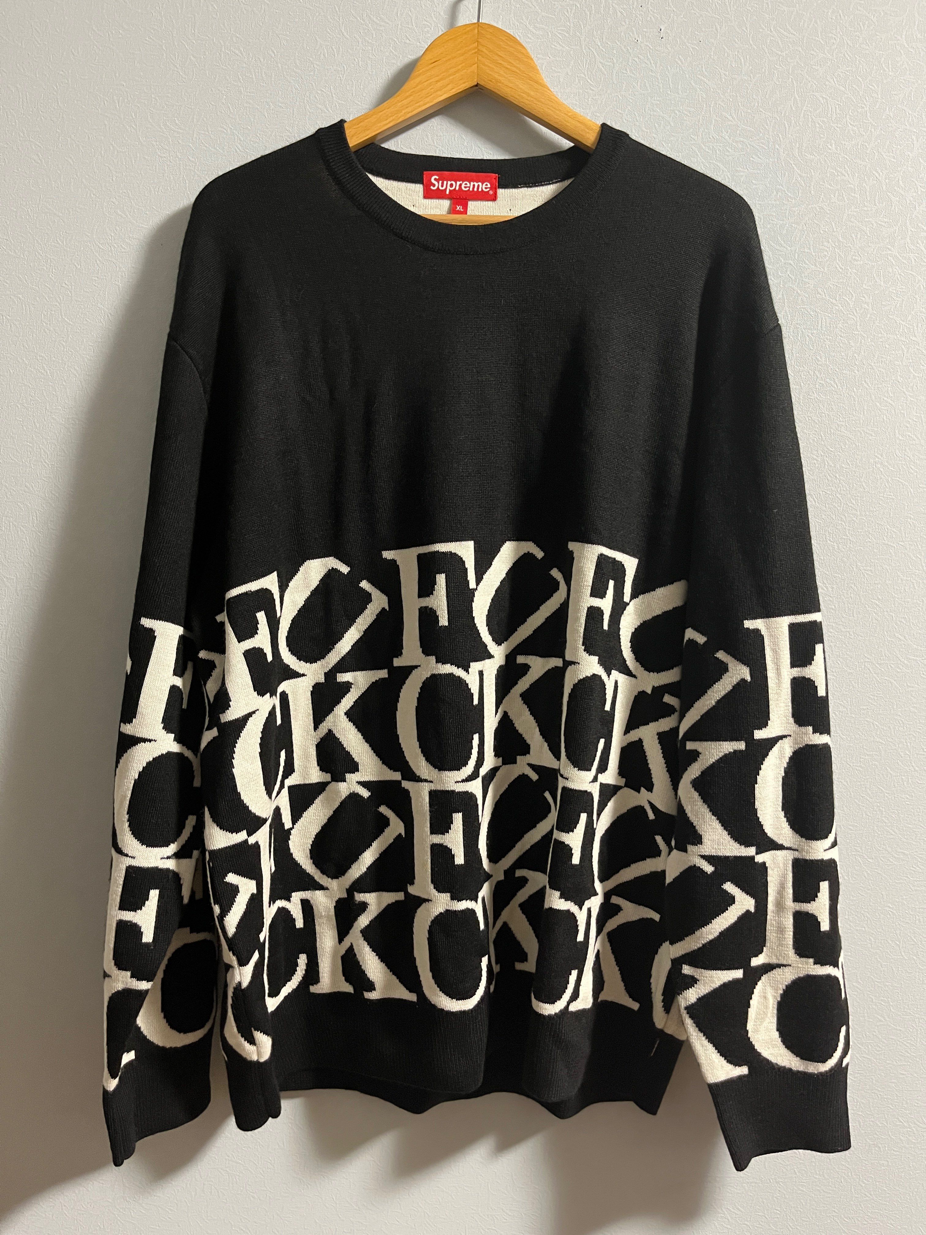 Supreme Fuck Sweater "Black"