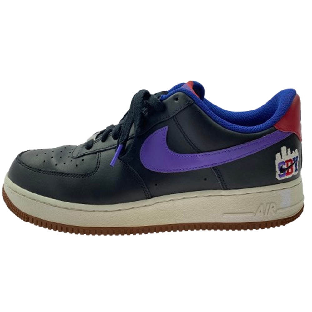 NIKE ナイキ スニーカー CQ7506-084 Air Force 1 Low '07 SBY Collection Black エアフォース1 ロー '07シブヤ コレクション ブラック スニーカー ブラック系 28.5cm【中古】