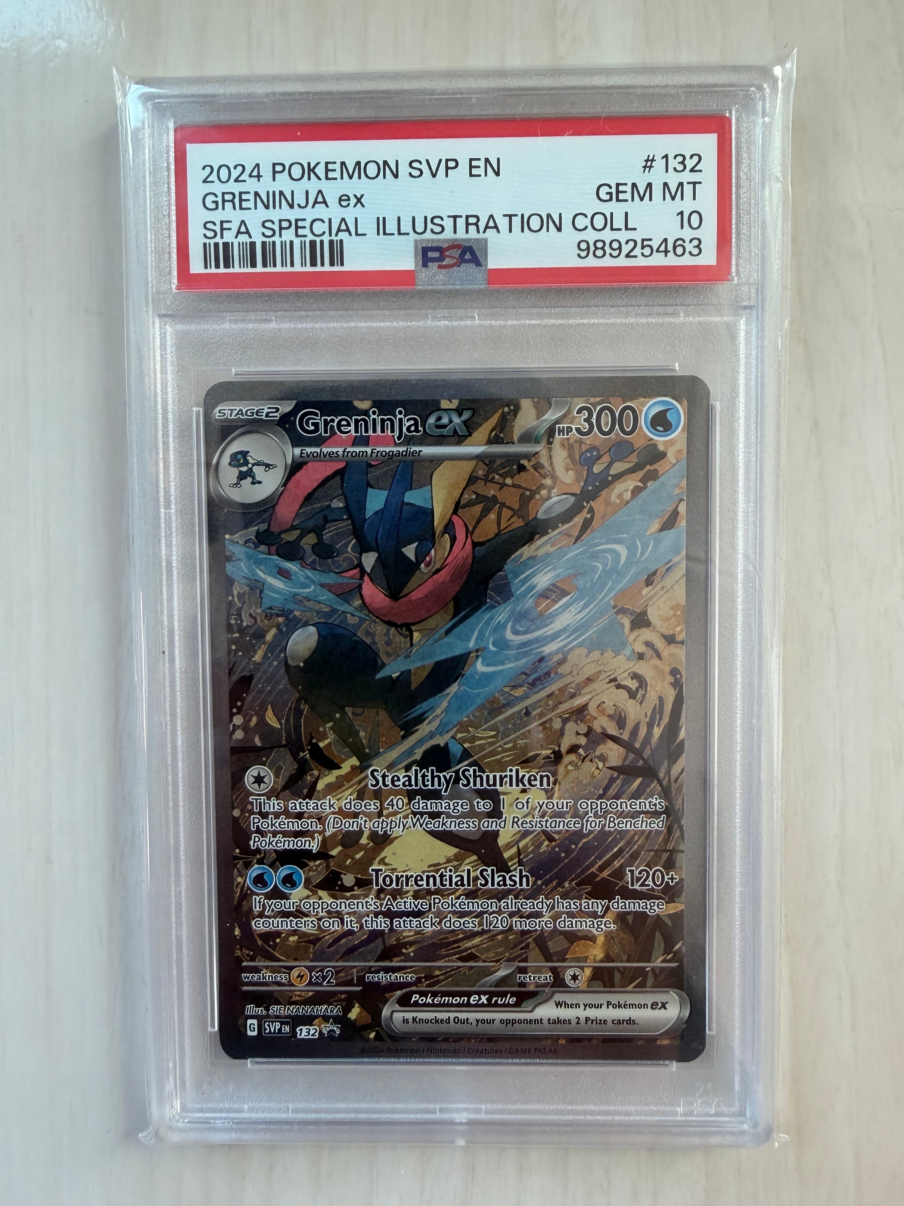 ゲッコウガex P [SVP EN 132]【英語版】(スカーレット&バイオレット