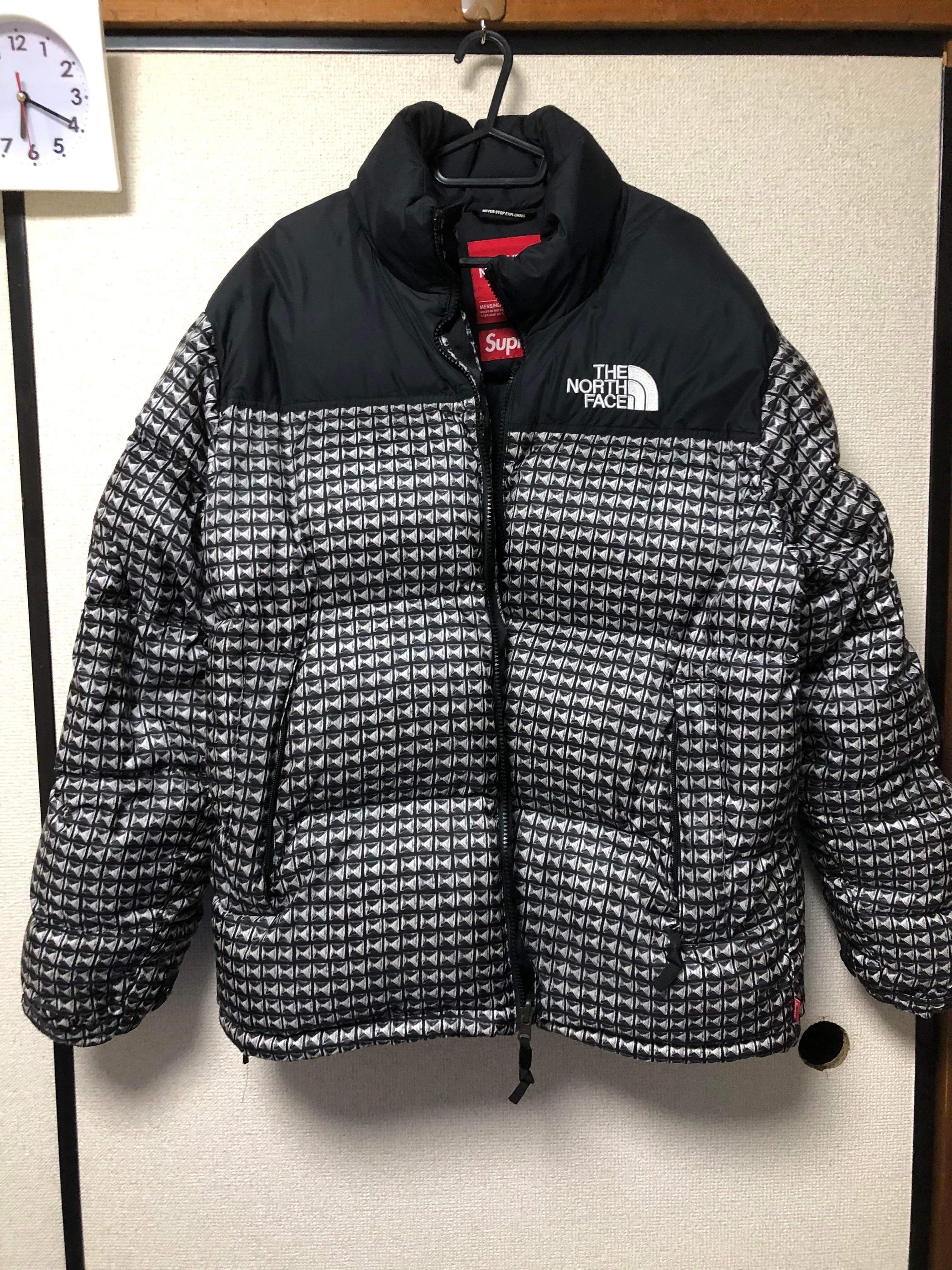 Supreme x The North Face Studded Nuptse Jacket "Black"