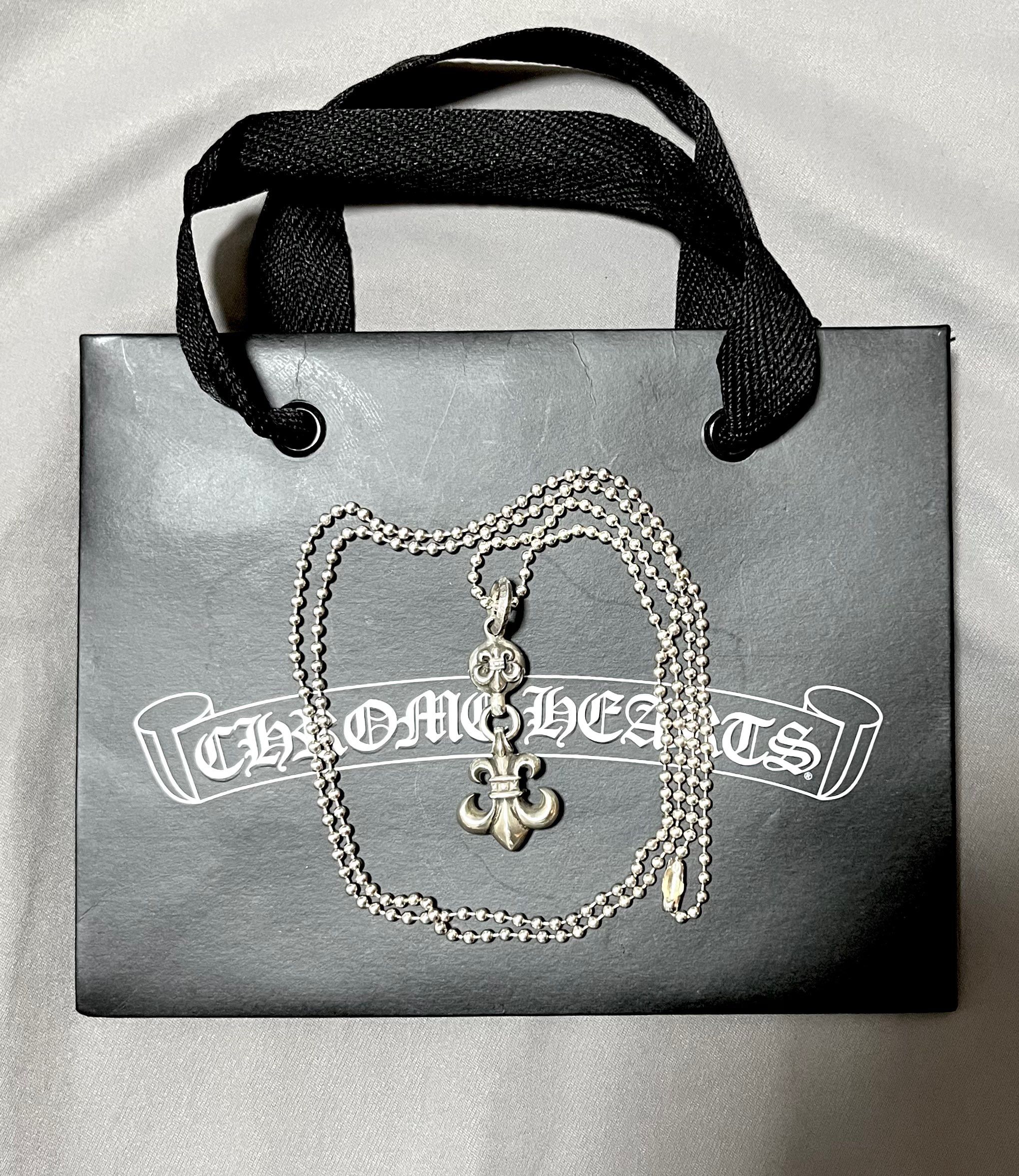 Chrome Hearts 1 Ball BS Flare Charm "Silver"