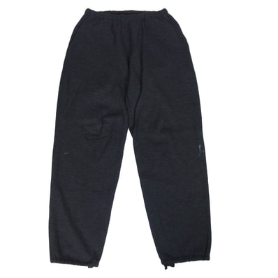 COMOLI コモリ パンツ 23AW Y03-05020 W/C/Si ウール コットン シルク スウェットパンツ ダークグレー系 2【中古】