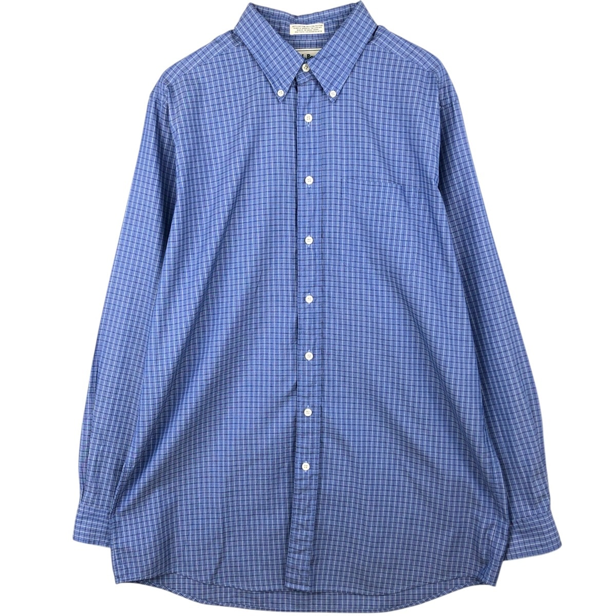 古着 ~90年代 エルエルビーン L.L.Bean 長袖 ボタンダウンチェックシャツ メンズL相当 ヴィンテージ/eaa622286