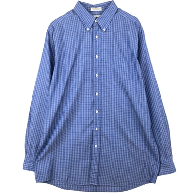 古着 ~90年代 エルエルビーン L.L.Bean 長袖 ボタンダウンチェックシャツ メンズL相当 ヴィンテージ/eaa622286