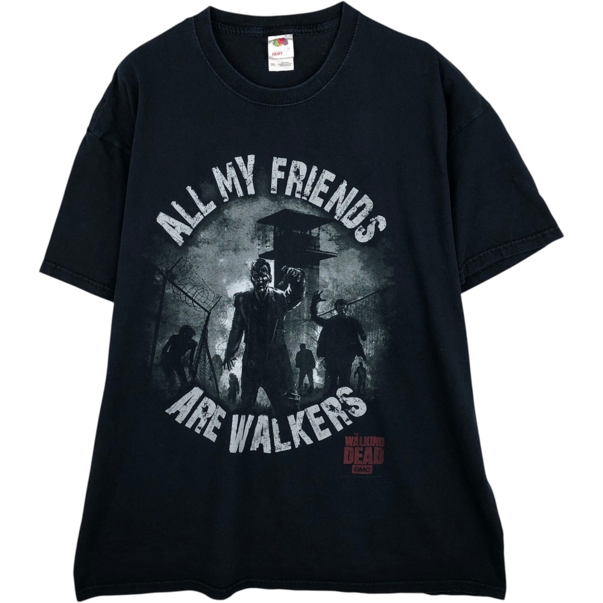 古着 フルーツオブザルーム FRUIT OF THE LOOM THE WALKING DEAD ウォーキングデッド 映画 ムービーTシャツ メンズXXL相当/eaa631736