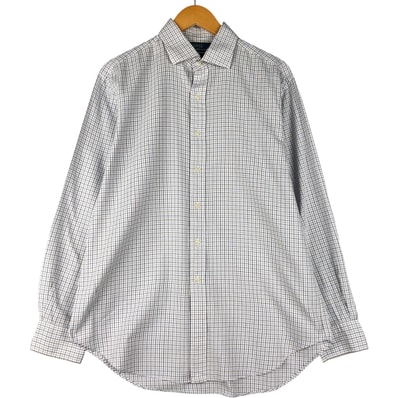 古着 ラルフローレン Ralph Lauren POLO by Ralph Lauren REGENT CLASSIC FIT 長袖 コットンチェックシャツ メンズL相当/eaa600779
