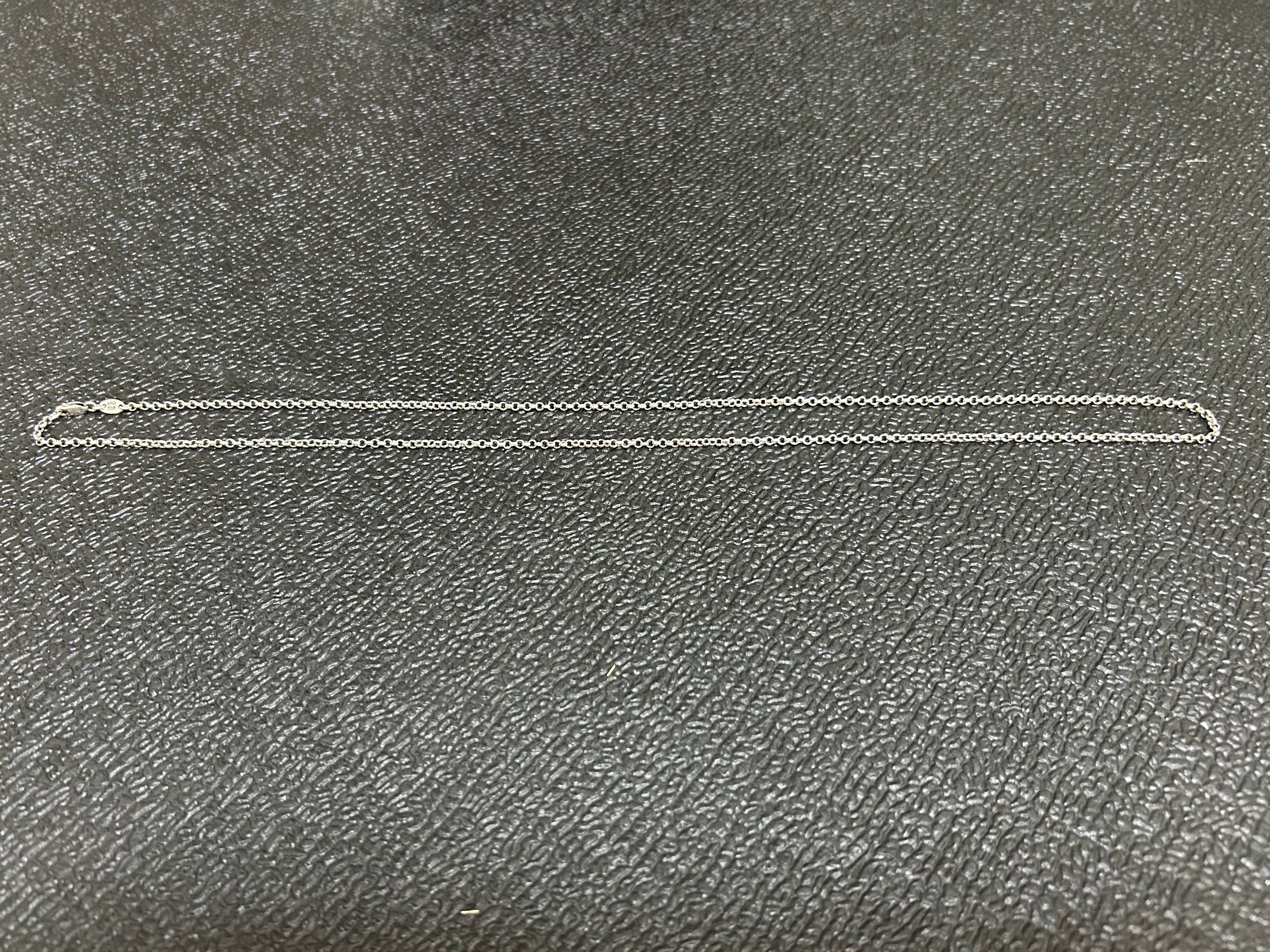 Chrome Hearts Roll Chain Necklace "Silver"