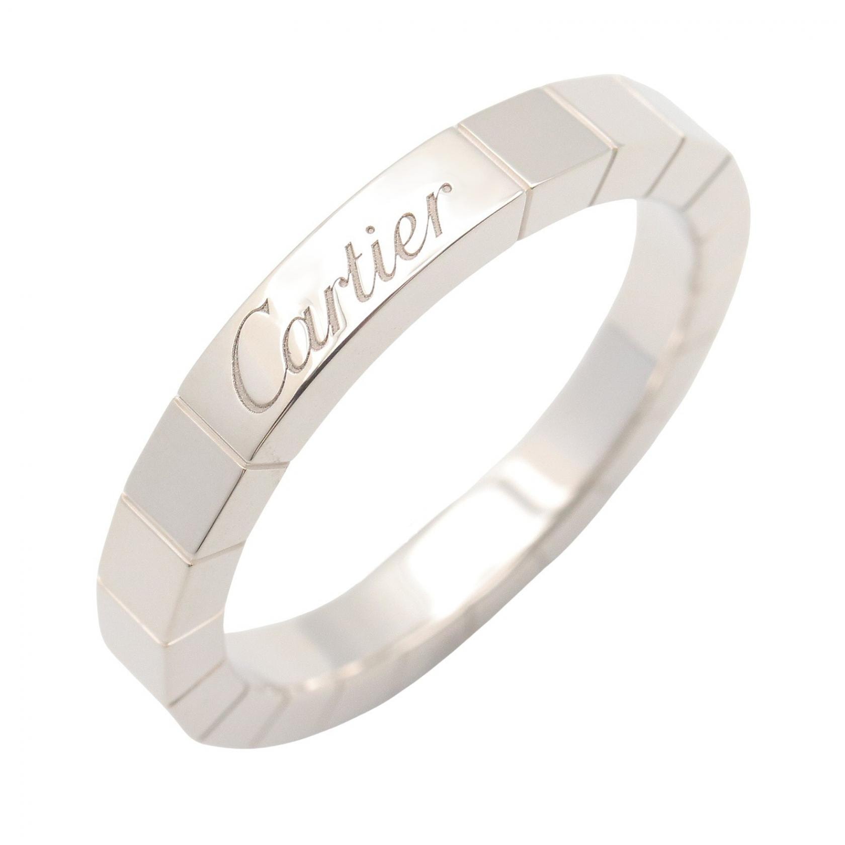 カルティエ CARTIER ラニエールR リング リング・指輪 ジュエリー K18WG(ホワイトゴールド) メンズ レディース シルバー系 【中古】