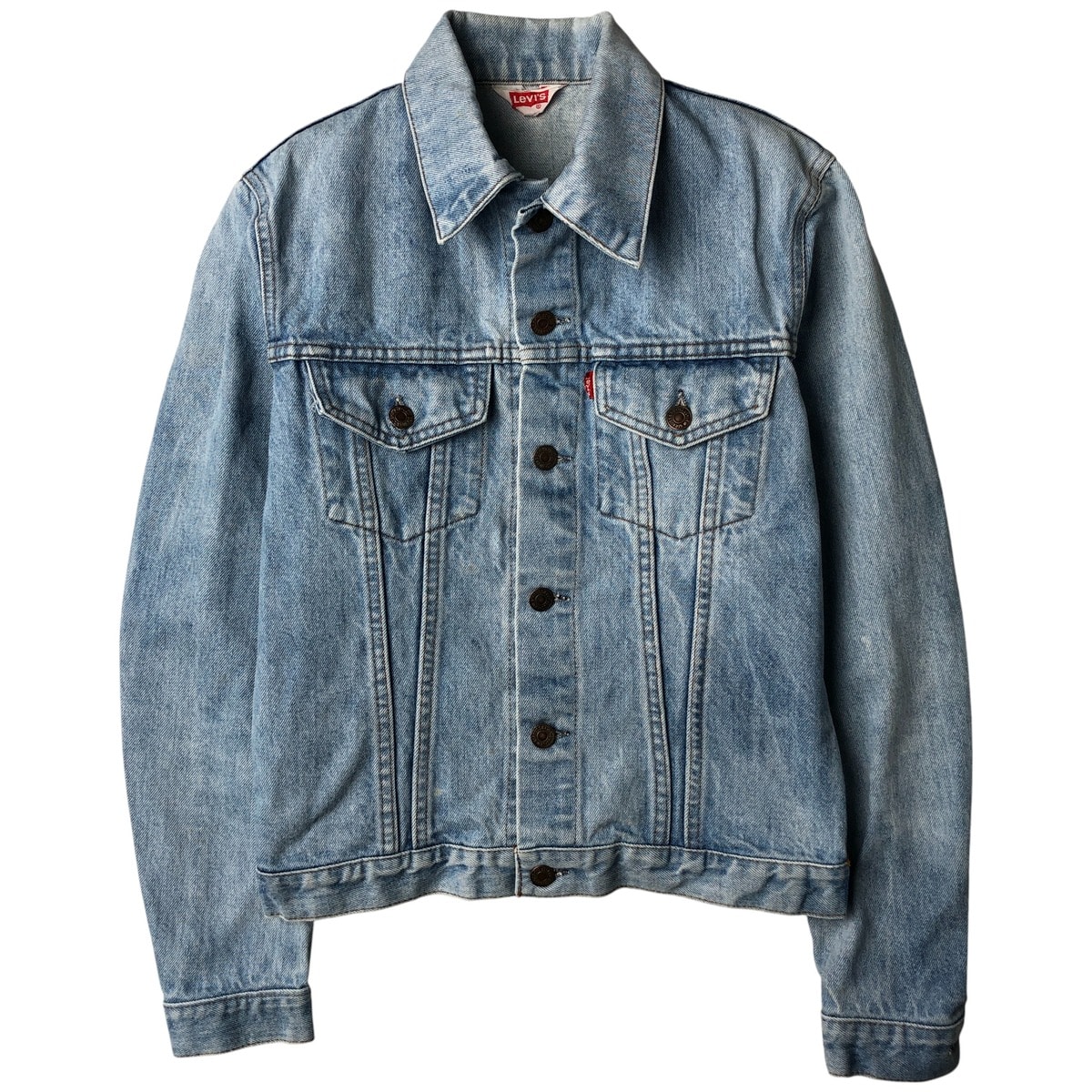 古着 リーバイス Levi's ユーロモデル デニムジャケット Gジャン フランス製 メンズL相当/eaa611548